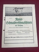 Legnica Stary Przedwojenny Rolniczy Katalog Reklamowy