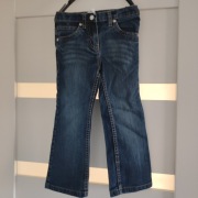 C&A super jeansy spodnie dla dziewczynki 104