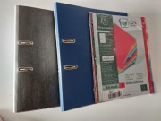 Segregatory A4 plus przekładki kolorowe 