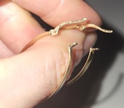 Zlote kolczyki próba 585 