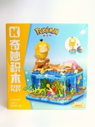 Klocki Pokemon Psyduck Slowpoke nad wodą - kompatybilne