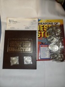 UNIKAT . Kompletna Kolekcja DESERT STORM 1991 – 45 monet, Album, Książka 