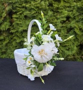 Koszyk wielkanocny, koszyk wiklinowy 