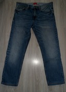 SPODNIE JEANS s.Oliver regular fit  granat 34 XL pas 48-49/176-178