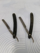 Stare brzytwy dwie sztuki