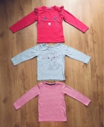 Zestaw ubrań dla dziewczynki, rozm.110. (24 sztuki).