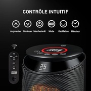 Ceramiczny termowentylator energooszczędny 2000W LEBENLANG