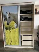 szafa z koniem plus regał na książki 