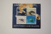 Aitutaki Sw 1060-63** morskie żółwie /ms/
