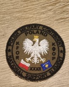 Naszywka KFOR zmiana 