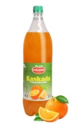 Napój KASKADA pomarańczowa ORANŻADA PRL gazowana 1,5L GOMAR Pińczów