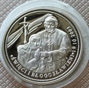 Numizmat Jan Paweł II srebro 2008 r