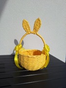Koszyczek zajączek, Koszyczek wiklinowyz uszami zajączka 