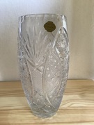Wazon kryształowy PRL wys.24 cm