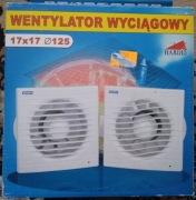 Hardi wentylator wyciągowy 125 z wyłącznikiem czasowym