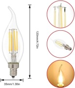 Żarówka LED 4W 2700K E14
