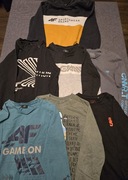 Paka koszulek z długim rękawem i bluza dla chłopaka rozm. 146 4F