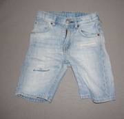 Spodenki H&M Dziecięce jeansowe szorty 116 5-6 lat