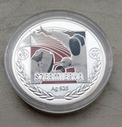 Numizmat Sporty 2012 r Szermierka srebro 925 , 4 tyś sztuk 