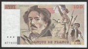 Francja 100 franków 1989 - Delacroix