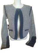 LIPSTICK - efektowny żakiet z dzianiny S/M