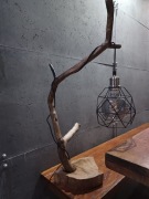 Lampa stojąca dekoracyjna rustykalna/loft/boho