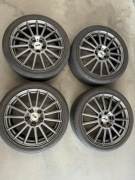 Felga aluminiowa AEZ Steam Graphite 7,5" x 18" 5x112x66,6 ET 40