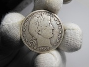 USA Pół  Dolara  1909 , Ładne , Srebro , Oryginał 100 % Rzadkie !