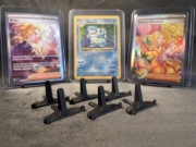 Stojak na kartę kolekcjonerską | podstawka do kart | top loader | 6 szt