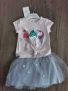 Sprzedam nowy komplet dla dziewczynki rozm. 92 