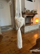 Kwietnik makrama Boho 