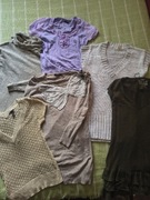 Zestaw pakiet ubrań sweterkowych swetry rozm.M