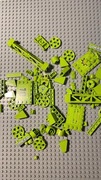 LEGO zestaw części kolor limonkowy lime green [79g]