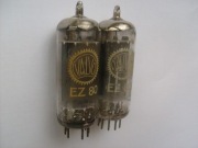 Lampa prostownicza Valvo  EZ80 