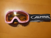 Gogle narciarskie  dziecięce  ALPINA, stan bdb