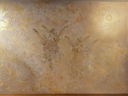 obraz tancerki, pastel 50x70