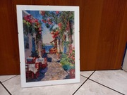 obraz ręcznie wykonany haftem diamentowym