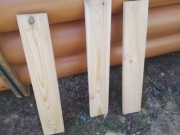 Nowe  heblowane deski świerkowe, różne wymiary