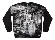 Bluza motocyklowa z nadrukiem