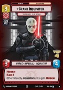 Star Wars: Unlimited - LOF - Grand Inquisitor (L) PROMO TOP4