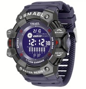 Sportowy cyfrowy zegarek SMAEL, budzik, kalendarz
