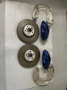 bmw g01 x3  g02 x4 zaciski hamulcowe 374mm przód + tracze + osłona M sport
