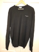 Wełniany sweter calvin klein golf