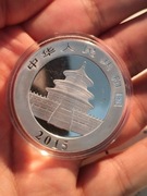 Chińska Panda - 2015 - 1 Uncja Srebra