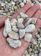 BIAŁY ŻWIR JAPOŃSKI 8-16, 16-32 mm dekoracyjny