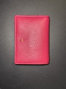 Portfel NOWY | OCHNIK | 100% Skóra naturalna | Różowy