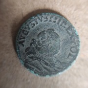 Szeląg August III Sas 1755