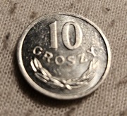 Moneta 10groszy z roku 1983. Poszukiwany rocznik 