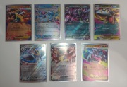 Zestaw 7 kart ex (Mega Charizard X/Y i inne)
