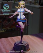 Figurka druk 3D żywica 12K " Fairy Tail - Lucy Heartfilia - F967 " - 120 mm